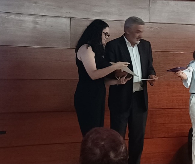 Entrega de premios Concurso Litetarios de la Facultad de Filología