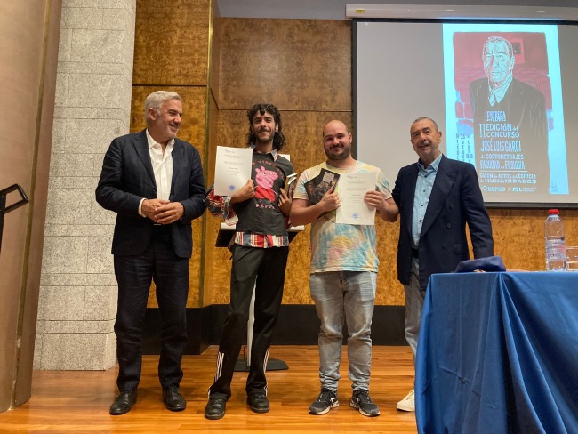 Entrega de premios concurso de cortometrajes José Luis Garci